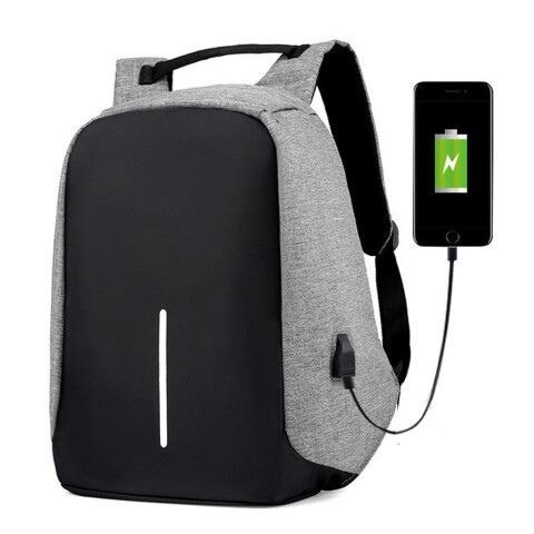 Mochila Anti Robo Hx-6811 GRIS