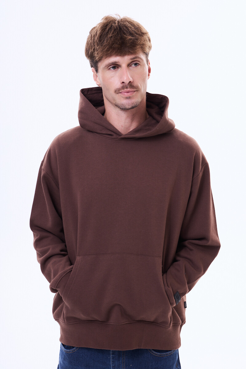 Buzo de felpa Curitiba Marrón