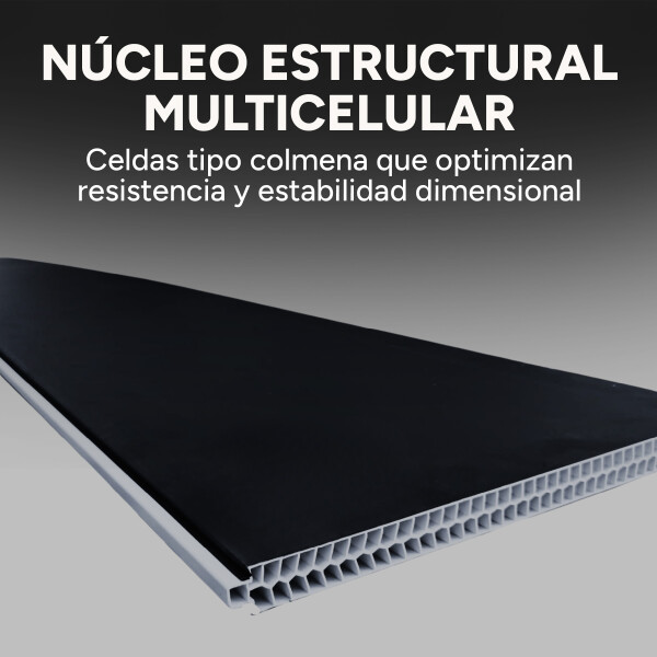 Panel Divisor Separador Ambientes 2,4 x 2,90m + 2 Rieles 3m Negro 1