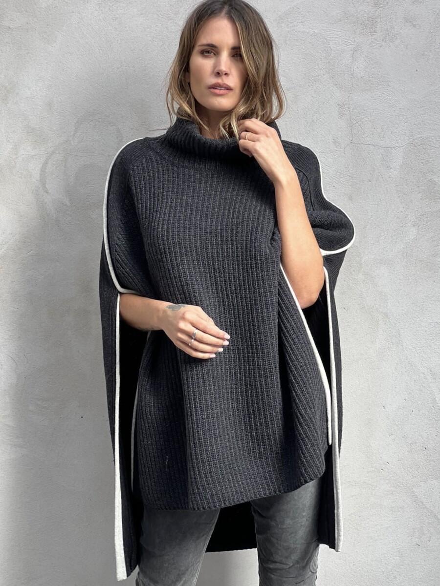 PONCHO KAJ - GRAFITO 