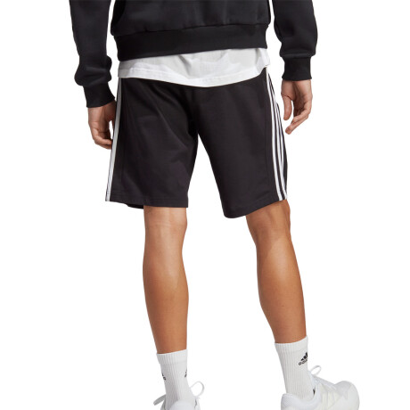 SHORT adidas ESSENTIALS SINGLE JERSEY 3-STRIPES Black