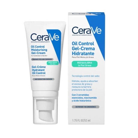 Gel-Crema Hidratante Cerave Oil Control X 52ml Gel-Crema Hidratante Cerave Oil Control X 52ml