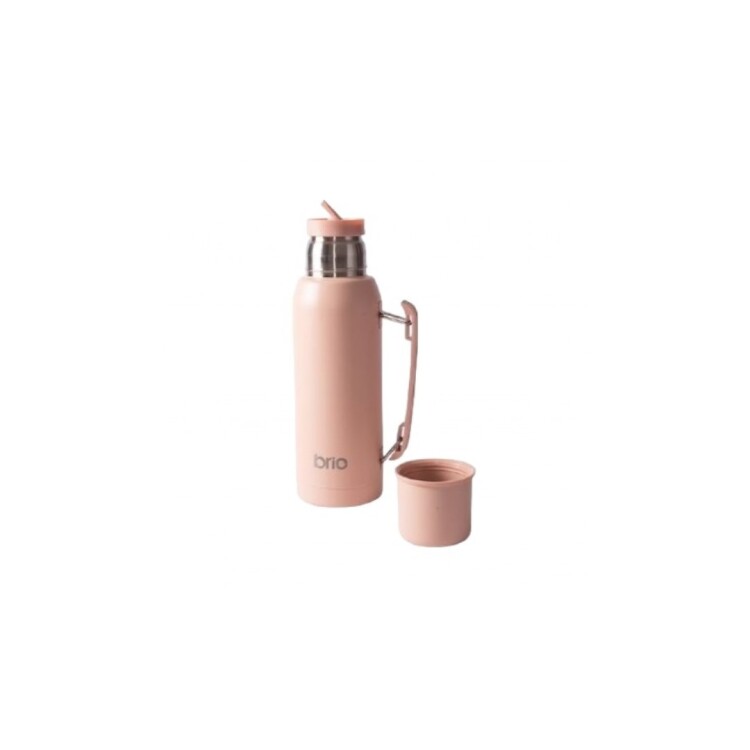 TERMO BRIO 1 LITRO ACERO INOXIDABLE SALMON CORAL