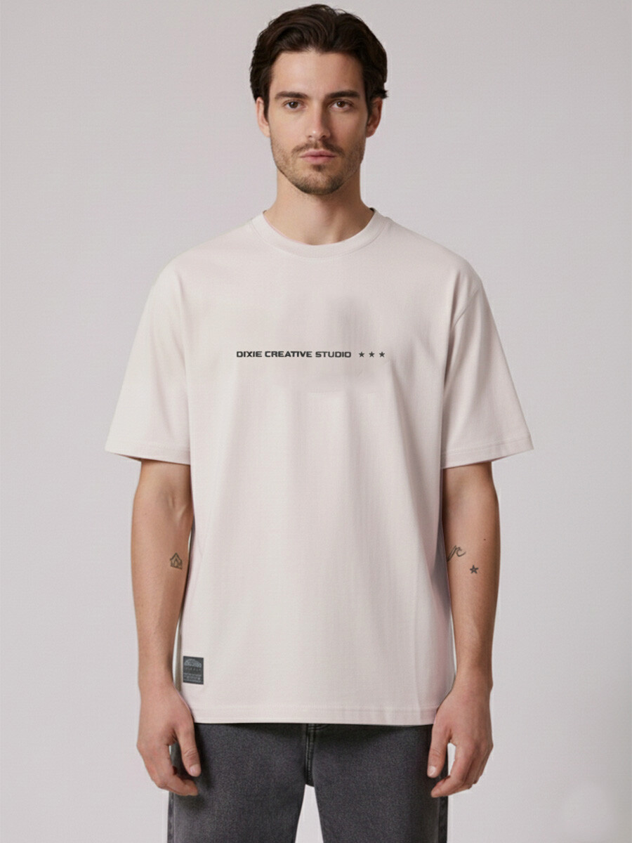 T-SHIRT LOBRO DIXIE Marfil