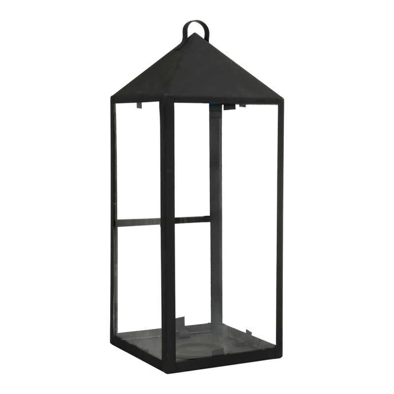 Fanal De Jardín Grande Chapa Negro Fanal De Jardín Grande Chapa Negro