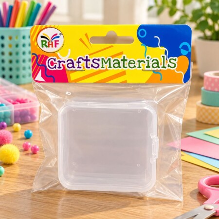 Organizador Plastico Cuadrado Pequeño - 7cm Organizador Plastico Cuadrado Pequeño - 7cm