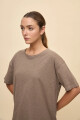 Remera Allie Beendict Marron