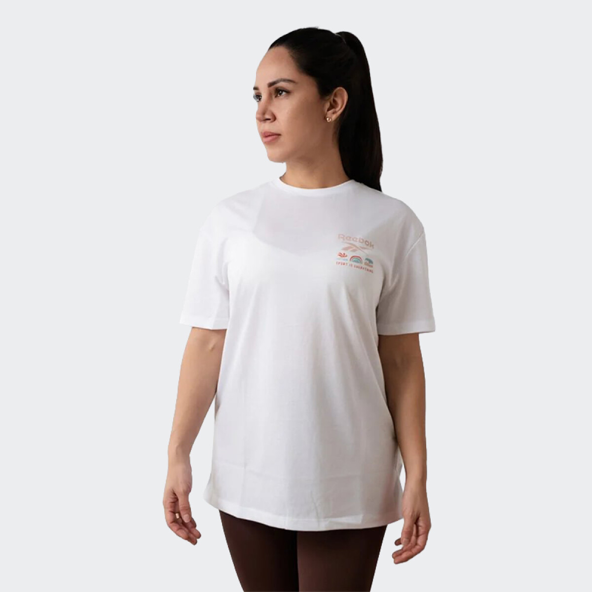 Remera Reebok Nature Graphic - Blanco 