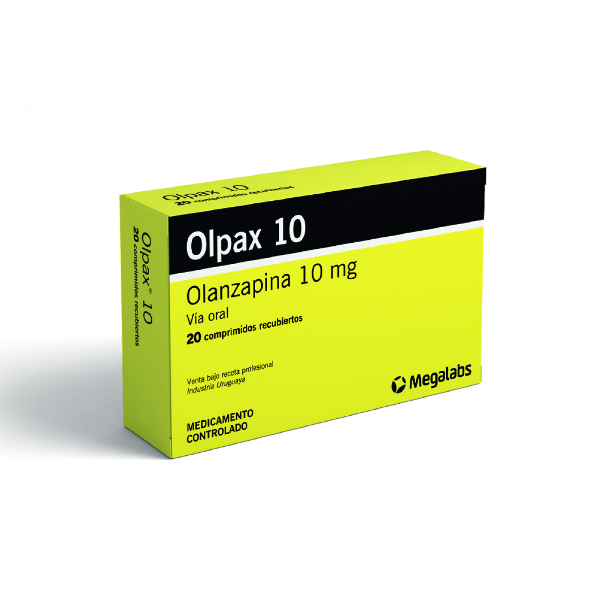 Olpax 10mg 20 Comprimidos – Medicamento Ansiolítico