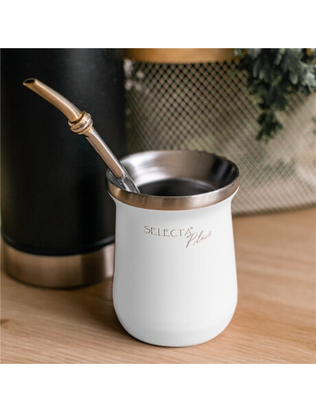 MATE 230ML ACERO INOXIDABLE BLANCO MATE 230ML ACERO INOXIDABLE BLANCO
