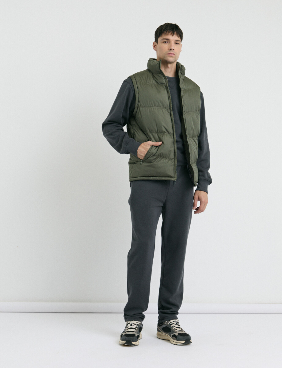 300212 CHALECO HARRINGTON URBAN Verde