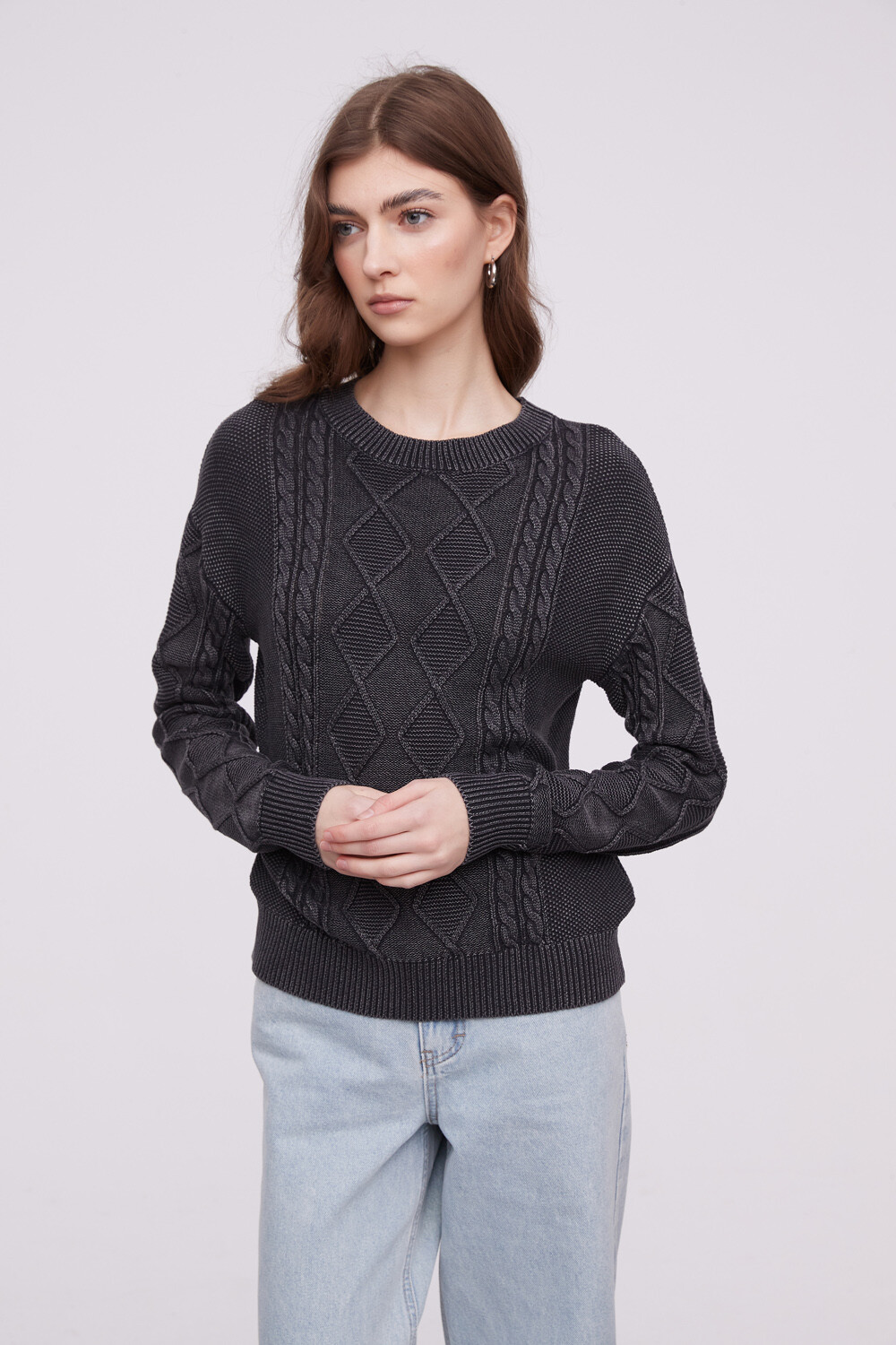 Sweater Lenne Gris Oscuro