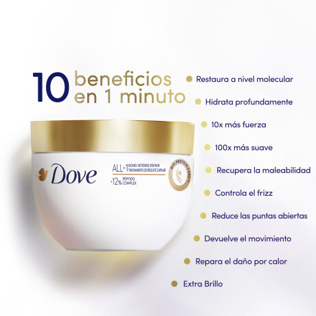 Máscara Dove Bond Intense Repair 250gr Máscara Dove Bond Intense Repair 250gr