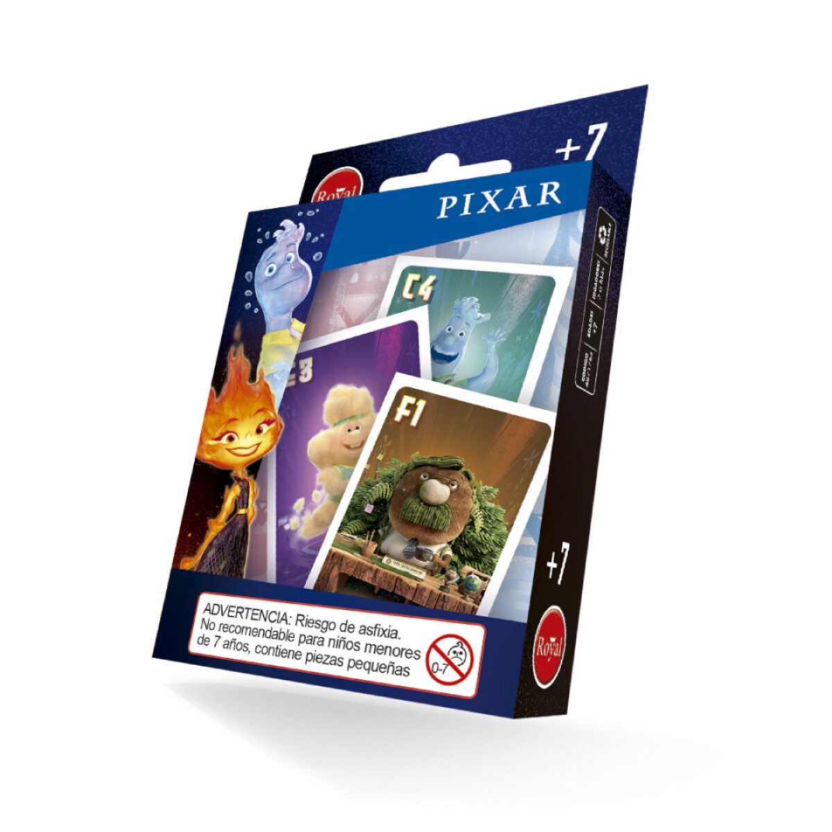 Set de Naipes 4 en 1 Elementos Royal Disney — Universo Binario