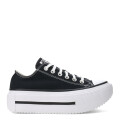 Championes de Mujer Converse Lift Double Stack Negro - Blanco