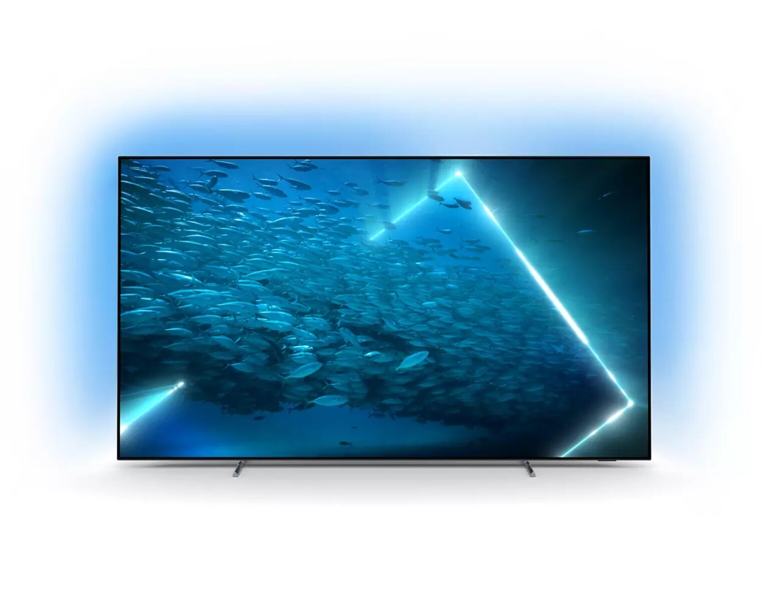 OLED ANDROID TV Philips 4K con Ambilight 65" - NEGRO 