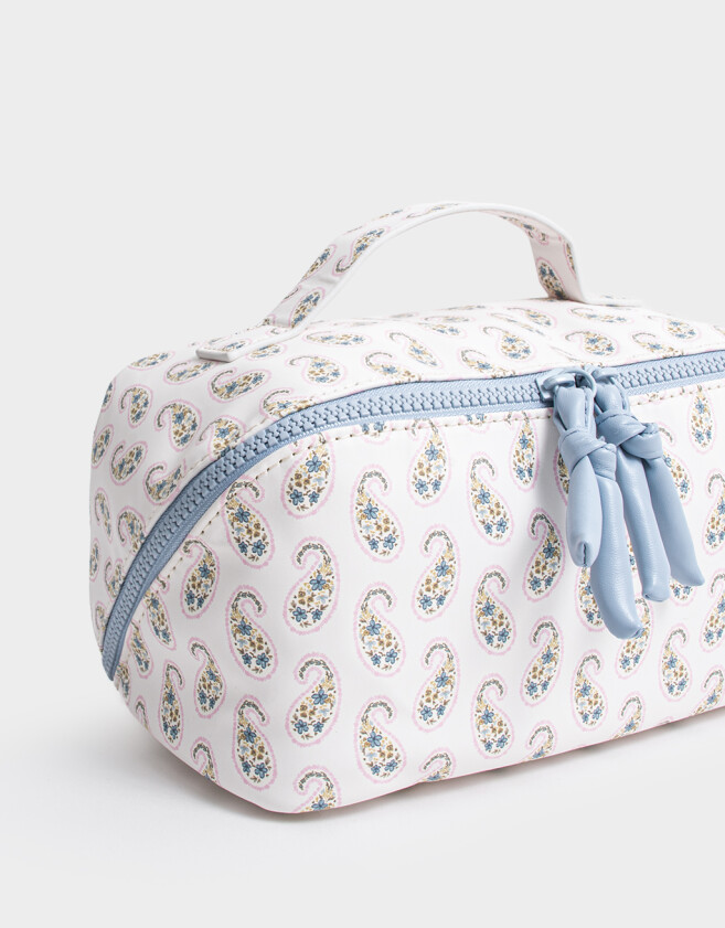 Porta Cosméticos Necessaires - Estampado Flores