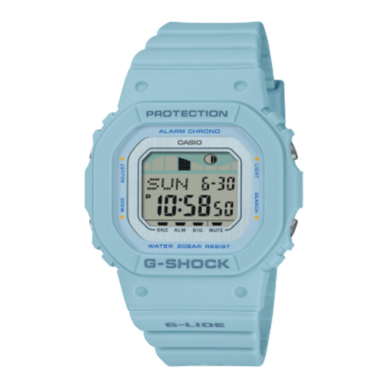 Reloj CASIO G-SHOCK GLXS5600-2DR en Resina Celeste Esfera 40mm 0