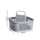 Kit Balde con cesto de limpieza GRIS