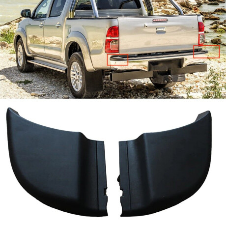 ACCESORIO EXTERIOR COMBO KIT PISADERAS PARAGOLPE TRAS HILUX 05/ ACCESORIO EXTERIOR COMBO KIT PISADERAS PARAGOLPE TRAS HILUX 05/