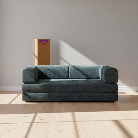 SOFÁ CAMA ESPUMA GRIS NUBE GRIS OSC