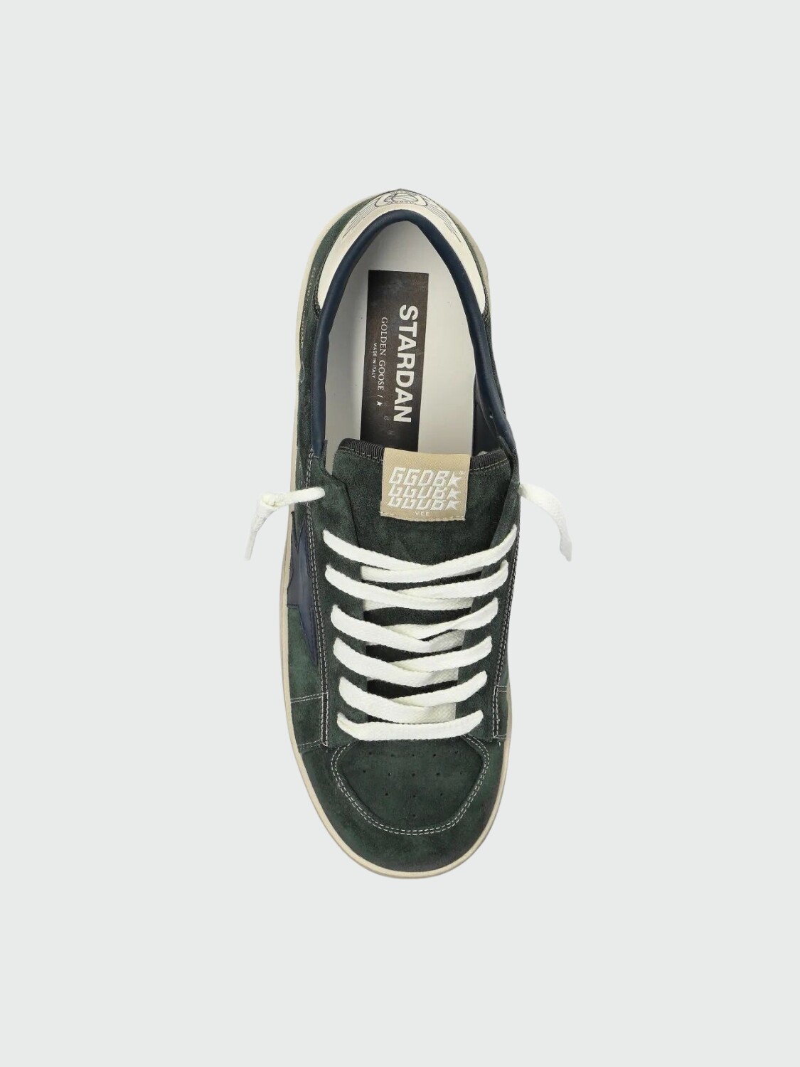 GOLDEN GOOSE - Zapatillas Stradan Suede Upper Toe and Tongue Nappa 35954
