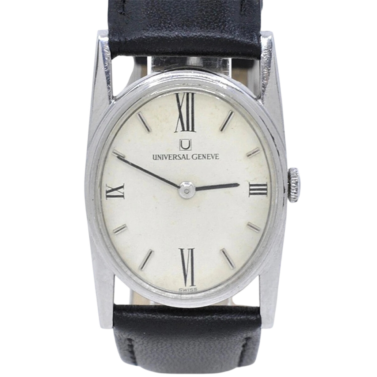 Universal Geneve Dama 1970'S Movimiento Manual, Acero Inoxidable 