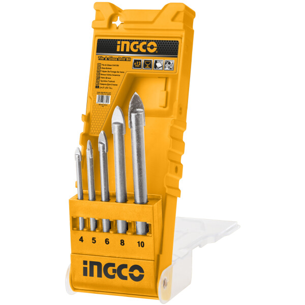 JUEGO MECHAS P VIDRIO AKD7058 INGCO JUEGO MECHAS P VIDRIO AKD7058 INGCO