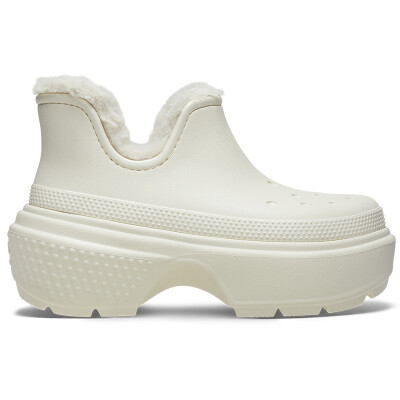 Botas Crocs Stomp Lined Shorty Blanco