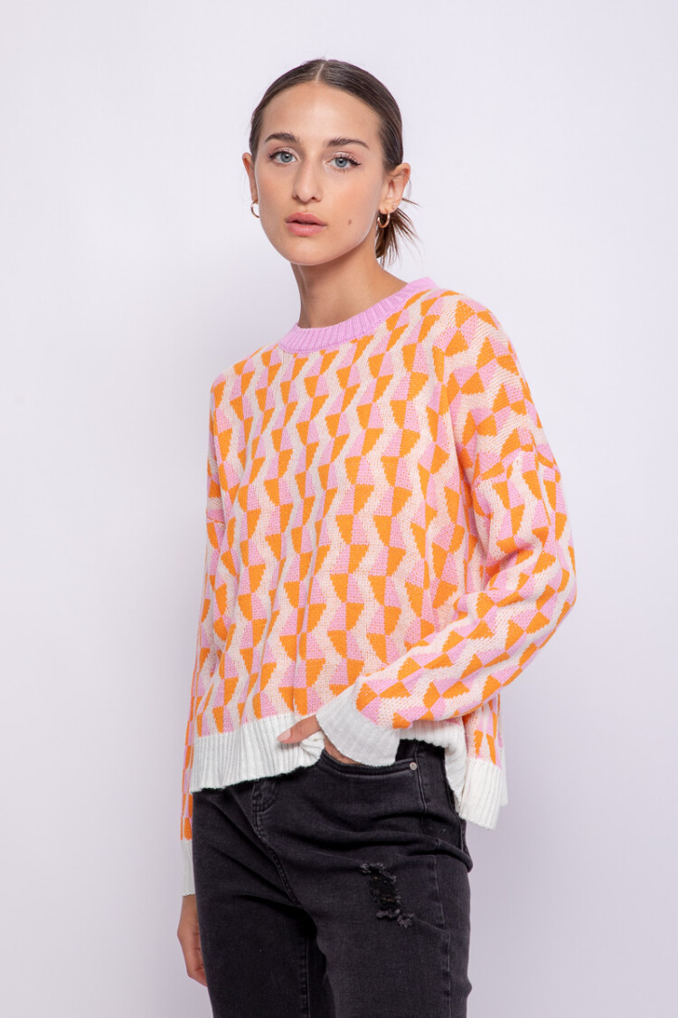 SWEATER MERLIN Rosa Lirio