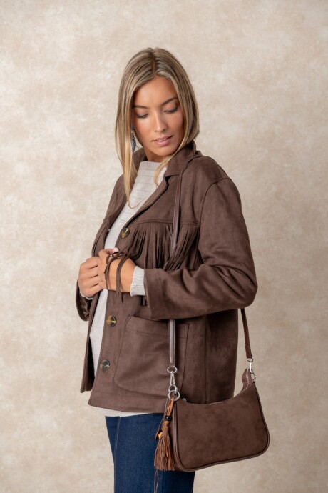 CHAQUETA CRETA Chocolate