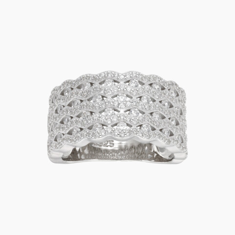 Anillo de plata 925 con circonias Anillo De Plata 925 Con Circonias