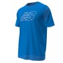 Sport Essentials Heathertech Graphic T-Shirt - Hombre Blue