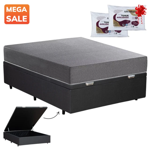 Box baúl + Colchón 2 plazas + 2 amohadas de regalo! Box baúl + Colchón 2 plazas + 2 amohadas de regalo!