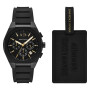 Reloj ARMANI EXCHANGE SYNC Silicona Negro Esfera 42mm 0