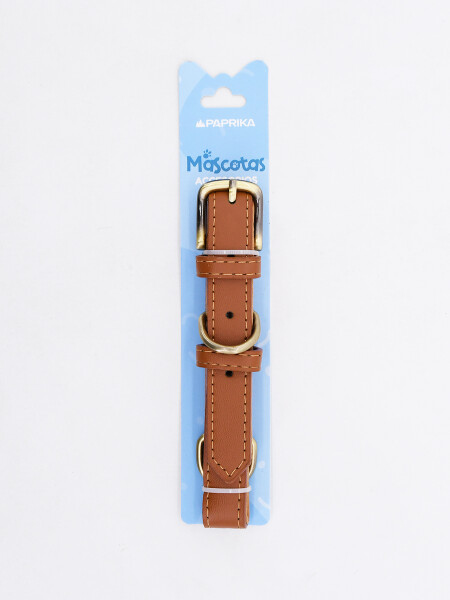 COLLAR AJUSTABLE TOBY MARRON (V)