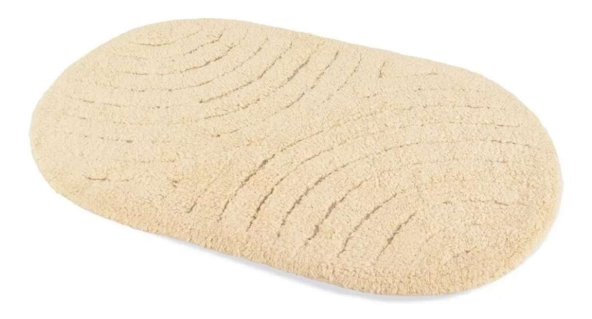 Alfombra Baño 100% Algodón 40x60 - Beige 