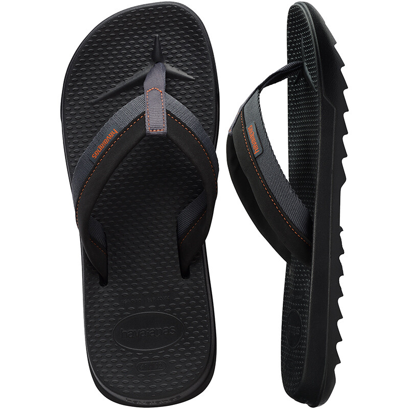Ojotas Havaianas Track Plus Flip Flops Negro