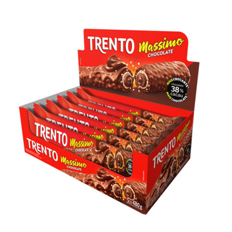 Barquillo Trento Rell x 16 Massimo Chocolate