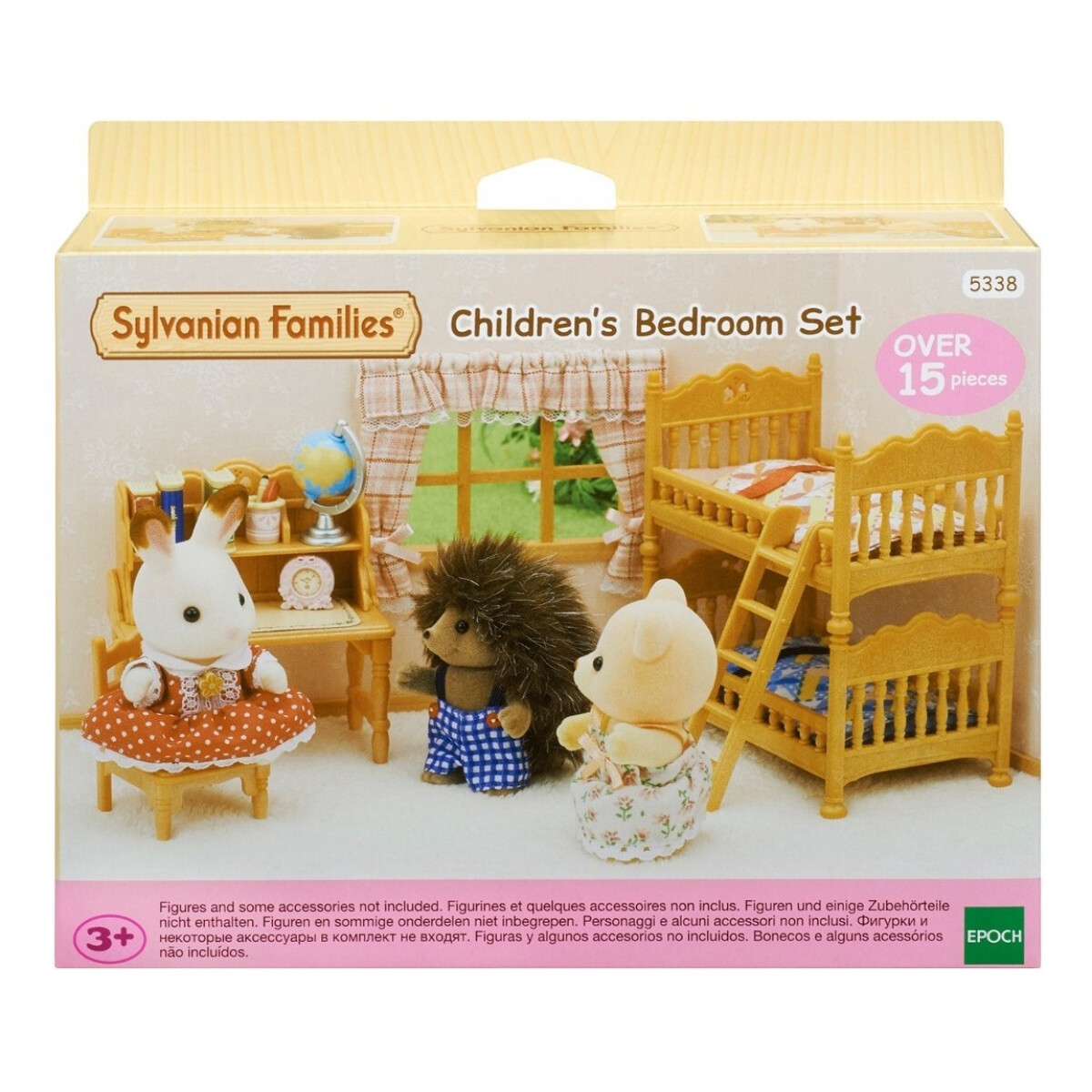 Sylvanian Families Cama Cucheta Niños Set Escritorio Juguete 