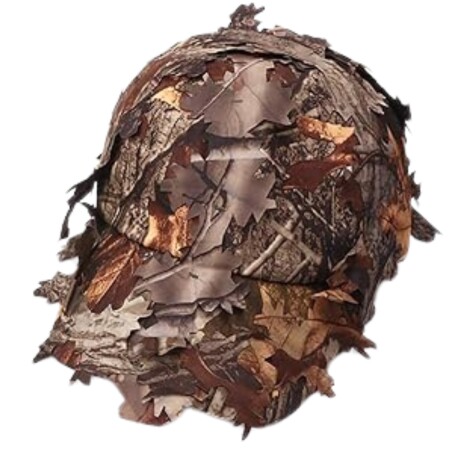 Gorro de camuflaje 3D Realtree Marrón