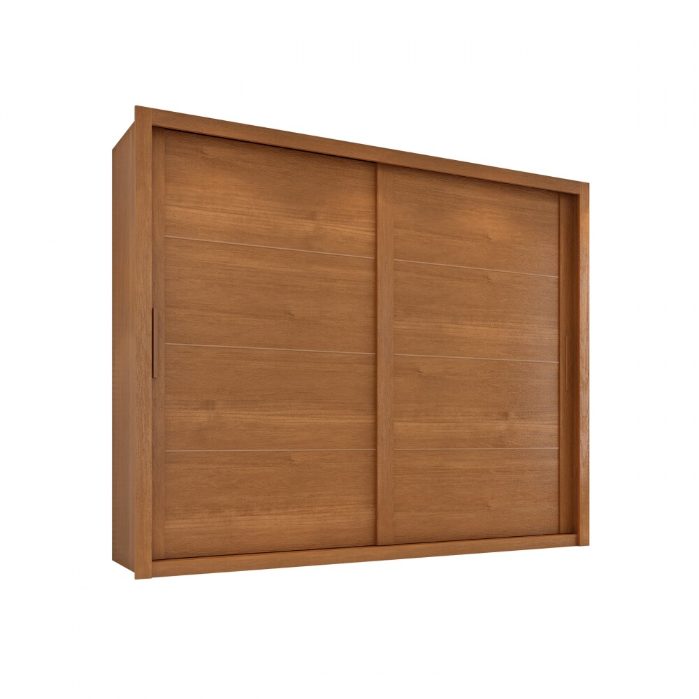 Ropero 2 Puertas Corredizas - Imperador Cinamomo