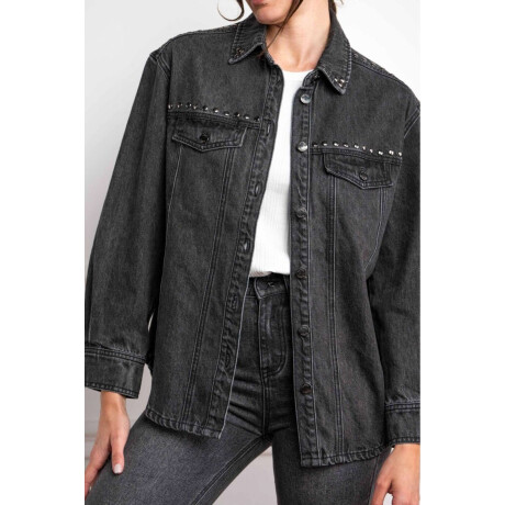 Sobrecamisa Tachas Gris