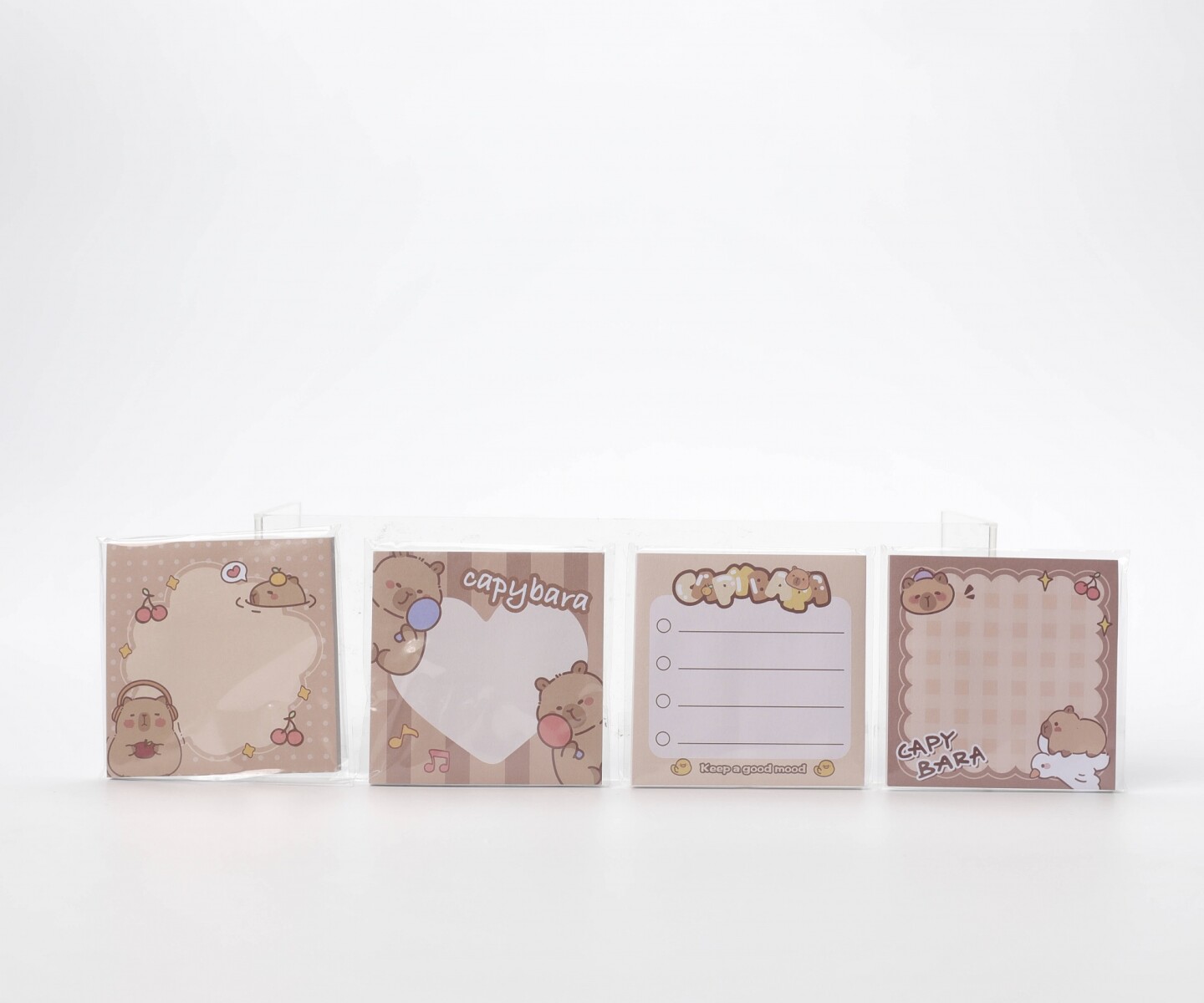 NOTAS ADHESIVAS CUADRADAS (CAPIBARA) 