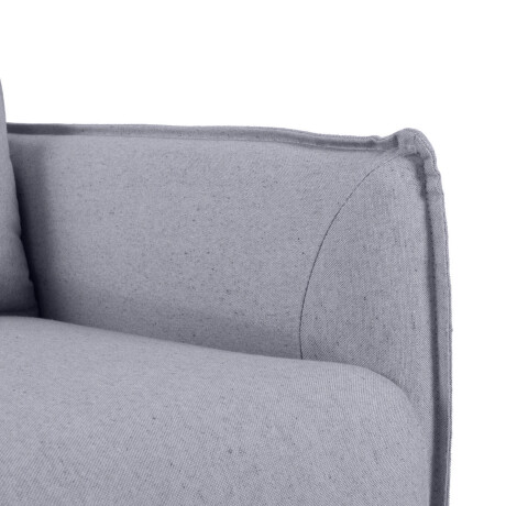 BUTACA TELA GRIS CHARLOTTE
