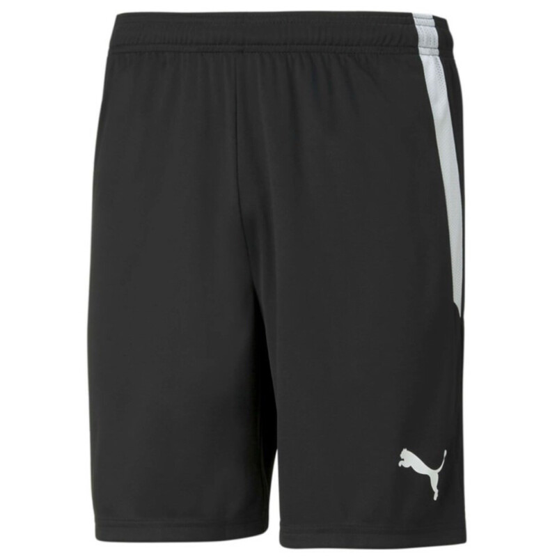 Short de Hombre Puma Liga Negro - Blanco