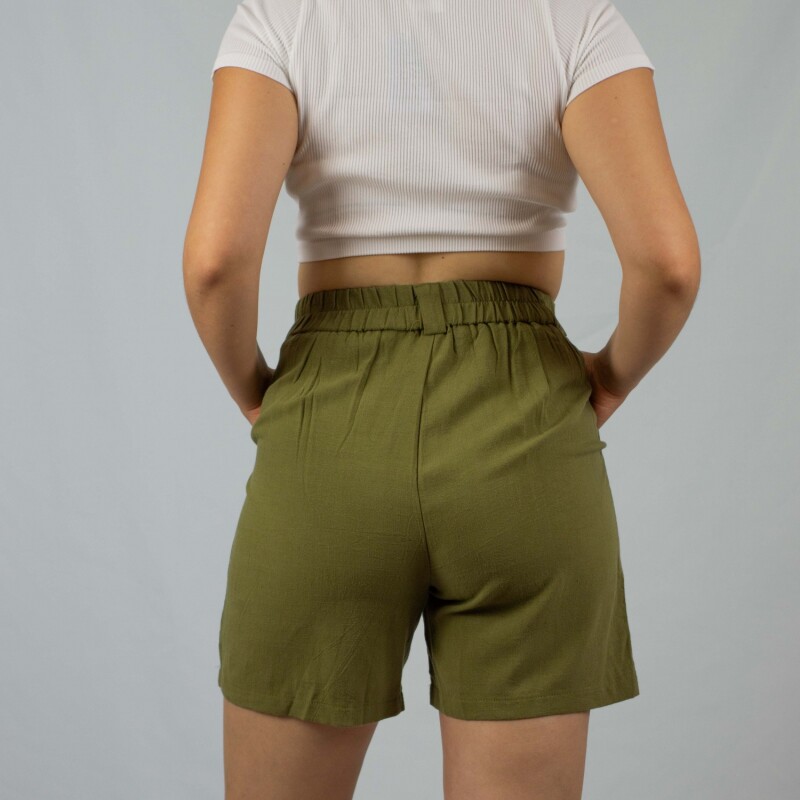 Short Dama Lino Slowly Army