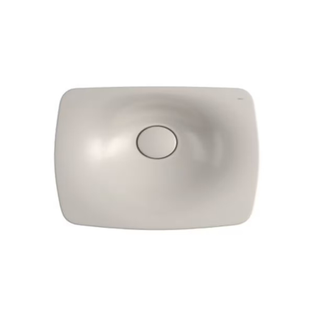 Bacha de sobreponer rectangular 50x35 cm Liquid Barbante Deca Bacha De Sobreponer Rectangular 50x35 Cm Liquid Barbante Deca