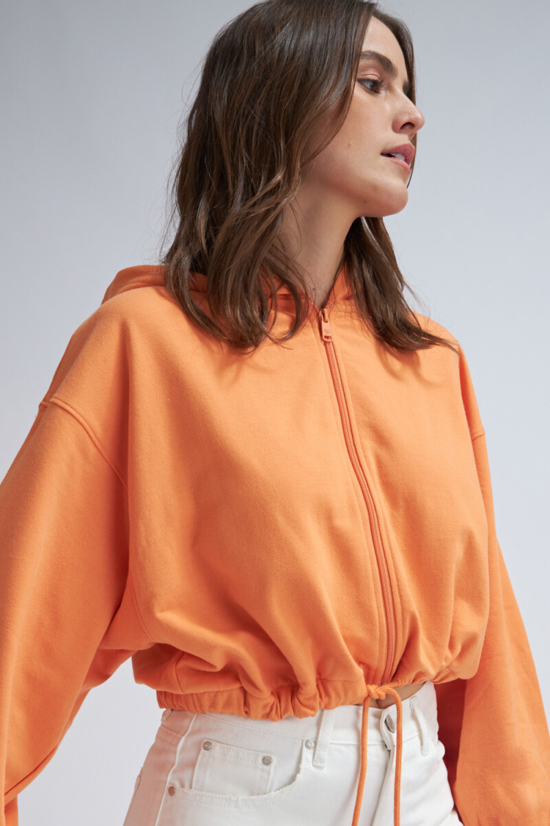 Chaqueta deportiva corta Naranja