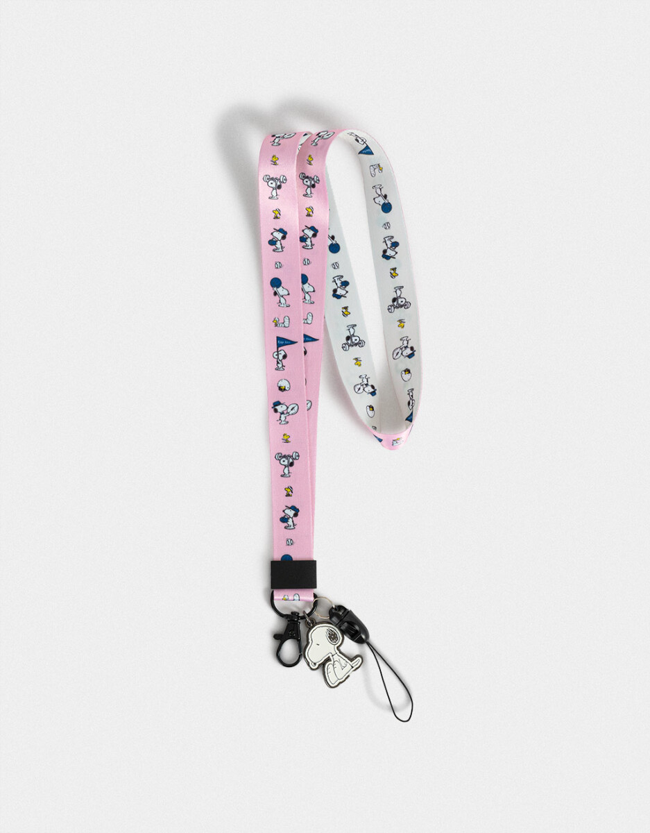 Strap De Celular "snoopy" 